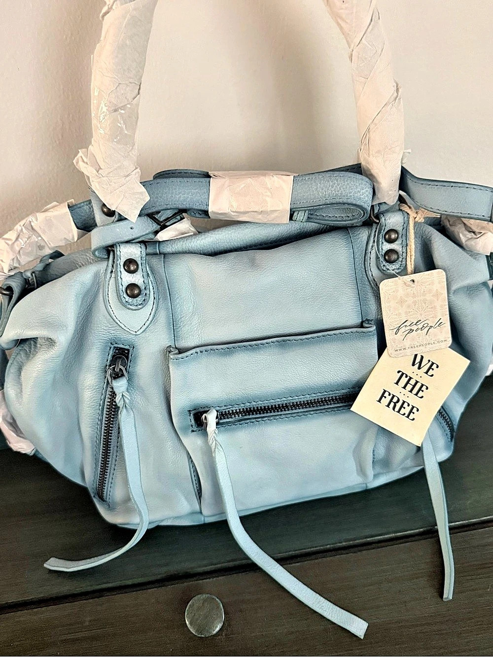 Free People baby Emerson washed sail bag - Picture 3 of 3